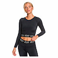 Dámske lycrové tričko Roxy FITNESS CROP dlhý rukáv - výpredaj